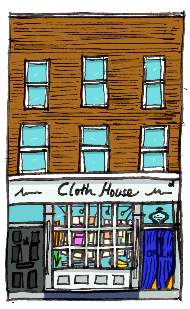 clothing and textiles clipart house