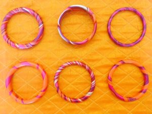 Indian Clay Bangle Making