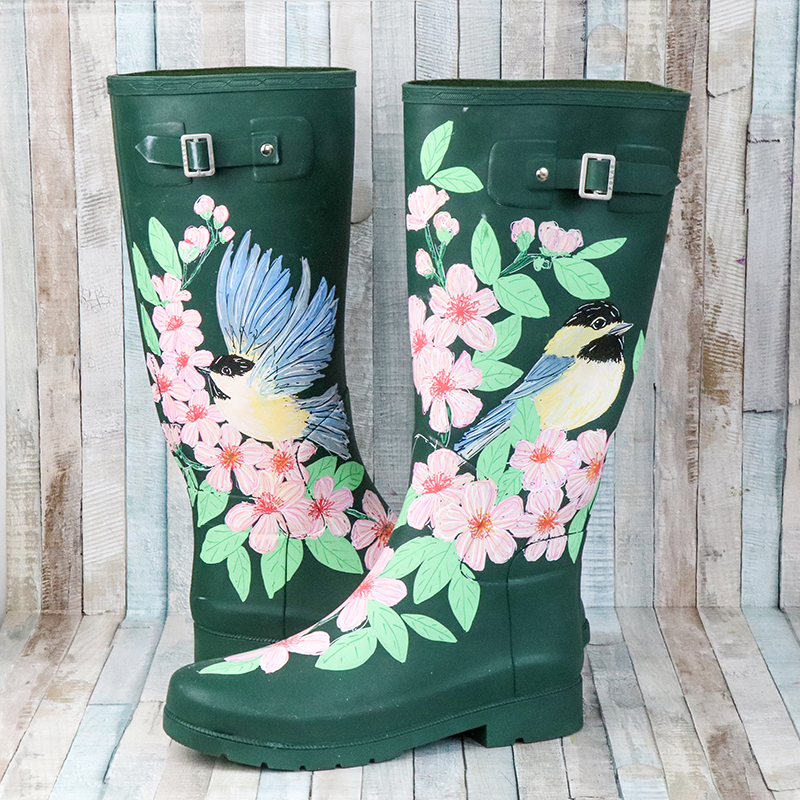 How to customise wellies (not just for 