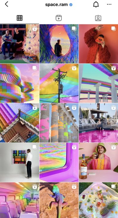 best colourful instagram