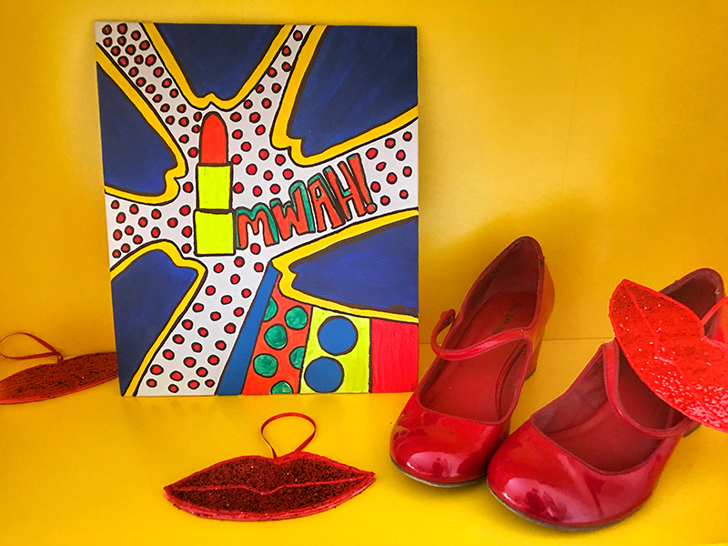 DIY Pop Art: How I painted my own masterpiece – Craft & Travel