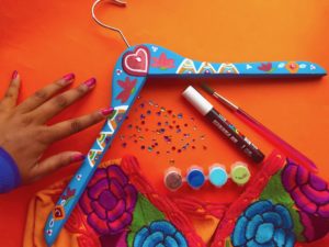 Sustainable fashion: why I’m painting my hangers