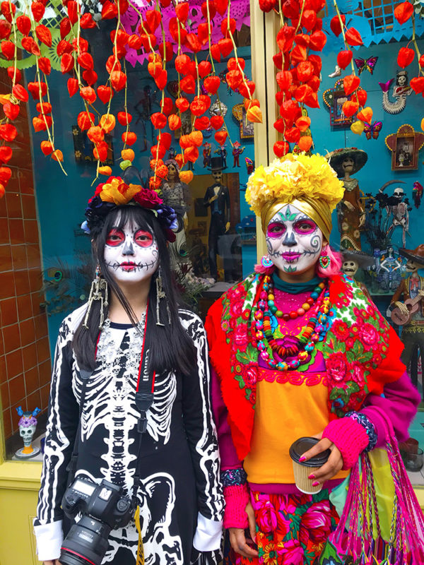 Day of The Dead in London (Columbia Road) 2019 - Craft & Travel