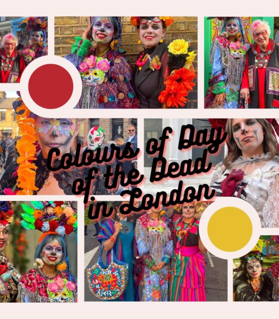 Day of the Dead in Columbia Road, London, 2022