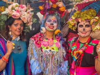 Day of the Dead in Columbia Road 2022