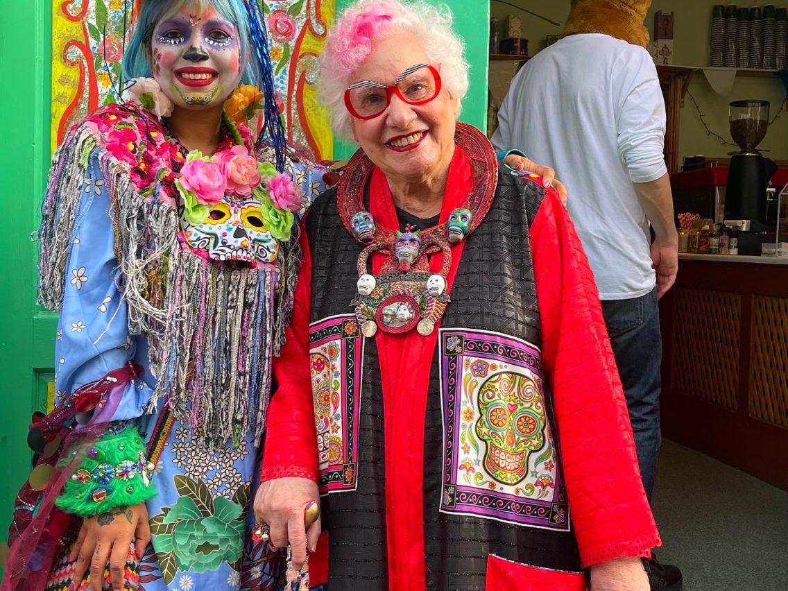 Day of the Dead in Columbia Road, London, 2022