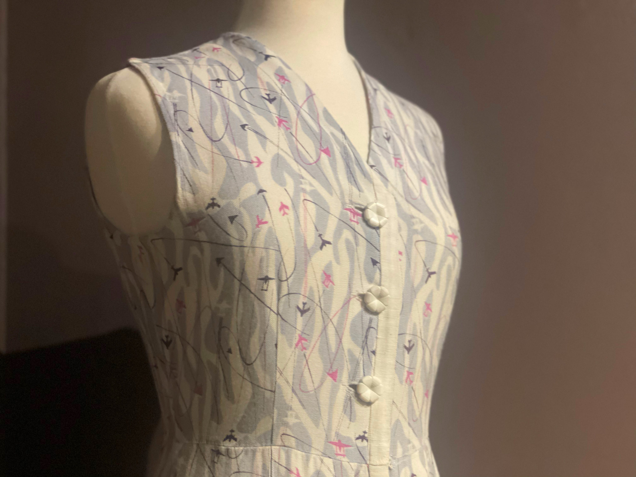 dress on a mannequin at exhibition 