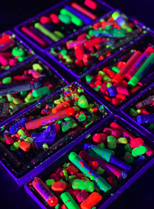 Neon Naked Life Drawing – the most colourful night out in London