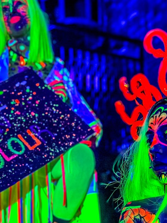 Neon Naked Life Drawing – the most colourful night out in London
