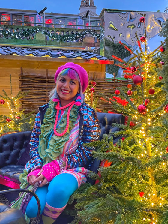 Colourful Christmas Lights in London 2024