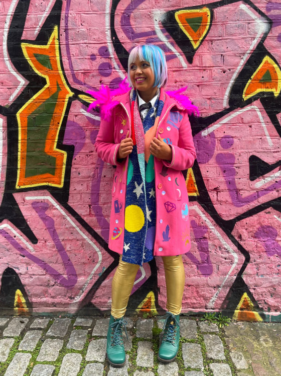 How I made a Cosmic Coat using a heat press